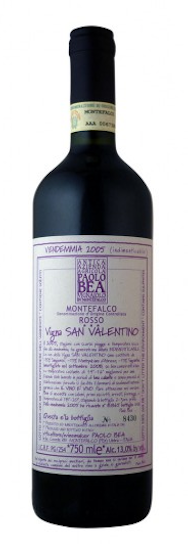 PAOLO BEA Montefalco Rosso Vigna San Valentino 